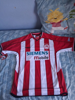 Ολυμπιακός Umbro 2002-2003 ποδοσφαιρική φανέλα, medium
