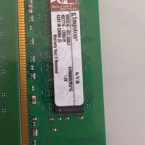 Kingston DDR2 RAM KVR800D2N5 1GB like new