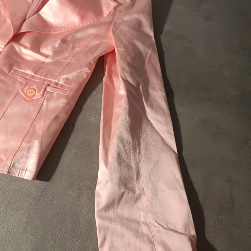 Satin pink jacket like new, size S