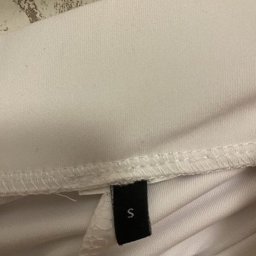 White Skort S–M Like New, Mini Length with Built-In Shorts