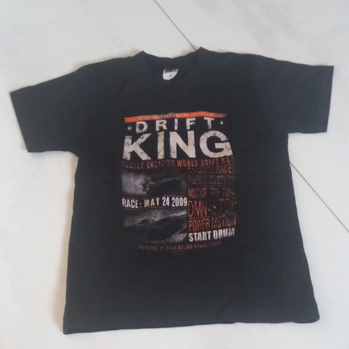 DMN kids t-shirt black like new, size 104 cm
