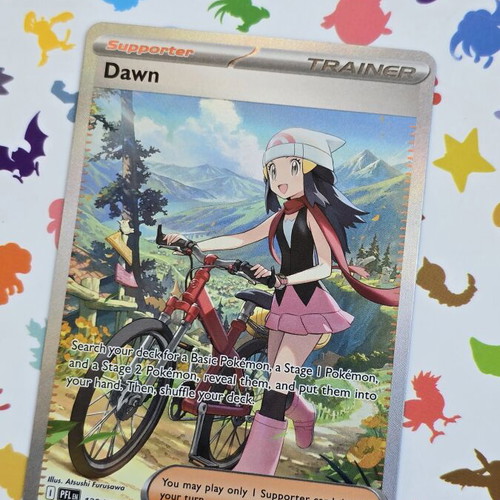 Dawn SIR (PFL 129) Phantasmal Flames Pokemon TCG card like new
