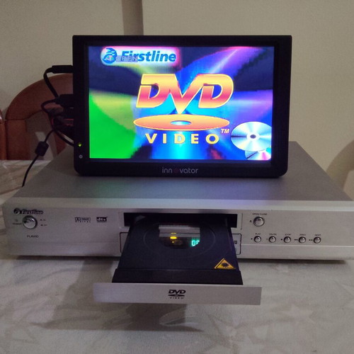 Firstline DVD Player FLAV10 used, for repair