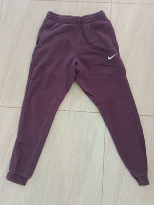 Nike cotton sweatpants used, brown and purple