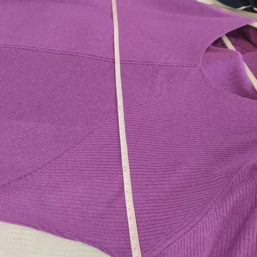 Calvin Klein purple sweater blouse used medium large