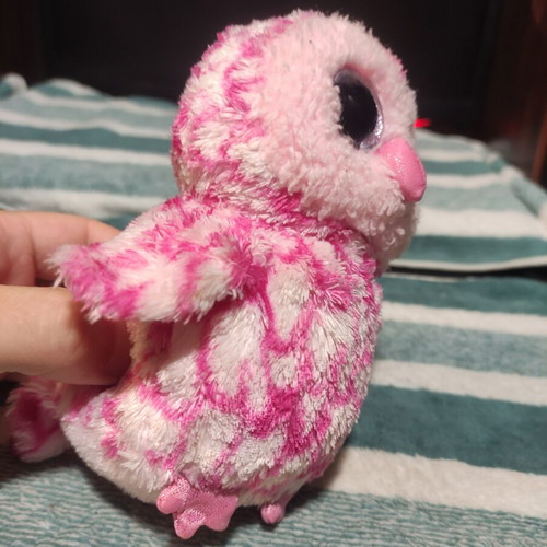 Beanie Boos Ty plush owl 15cm used