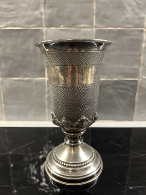 Silver 925 diskopothiro chalice, Armaos jewlleries, 289g, 15cm