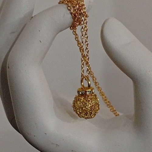 Handmade jewelry wire or knitted