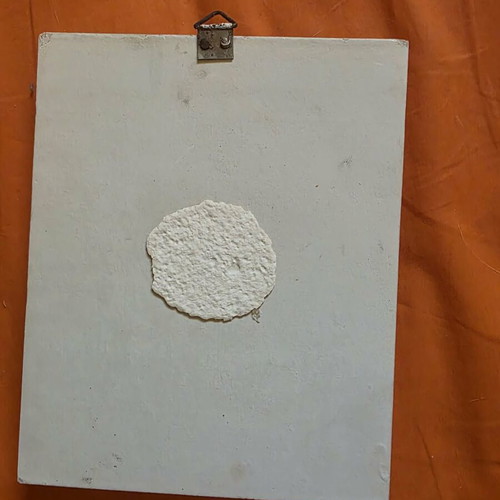 Decorative small frame with seashells like new