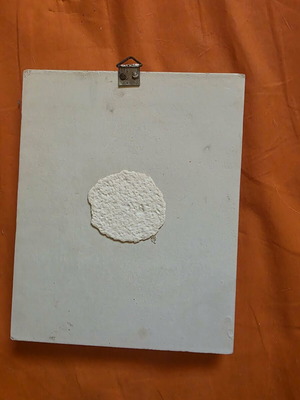 Decorative small frame with seashells like new