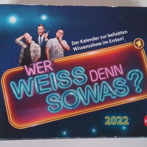 Wer weiß denn sowas? 2022 board game new, HEYE
