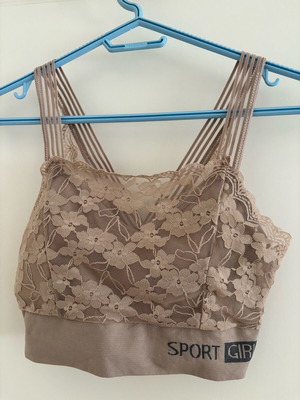 Women's lace bralette in beige, white and black, new
