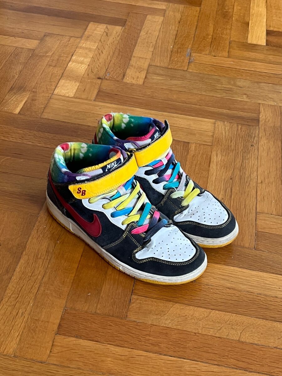 nike sb mid tie dye