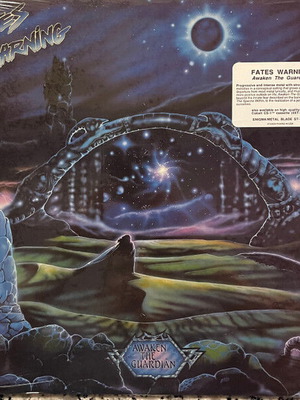 Fates Warning Awaken The Guardian vinyl record used, metal