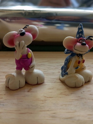 Diddl miniatures like new, set of 2 pieces