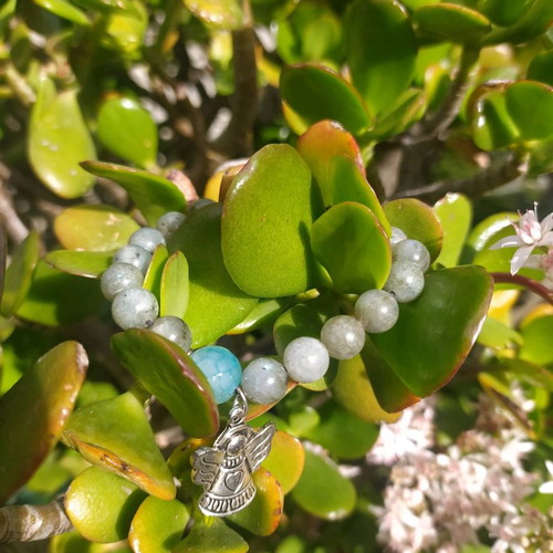 Handmade bracelet with semi-precious stones made to order