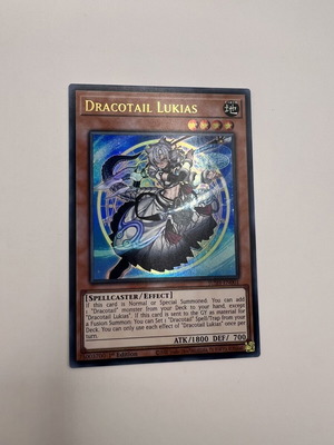 Yu-Gi-Oh! Dracotail Lukias JUSH-EN001 Ultra Rare card new