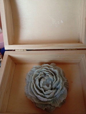 Handmade candle for bombonieres made to order