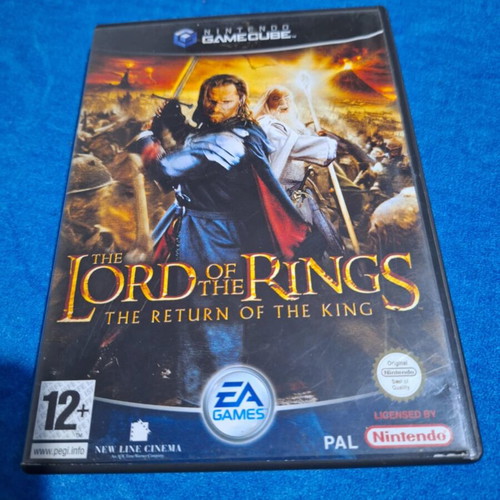 Lord of the Rings Nintendo GameCube game used with manuals