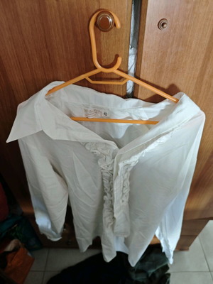 Γυναικείο λευκό πουκάμισο S/M σε άριστη κατάσταση