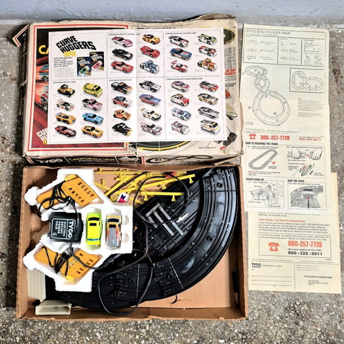 Tyco California Van Electric Racing set used