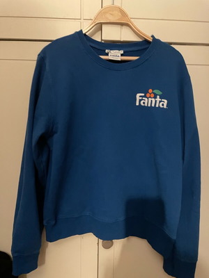 Zara Fanta Oversized Sweatshirt like new, size M, blue