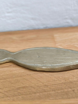 Paper cutter press paper handmade brass miniature sculpture