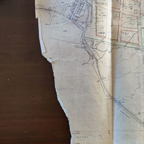 Aigaleo maps used, set of 3 pieces