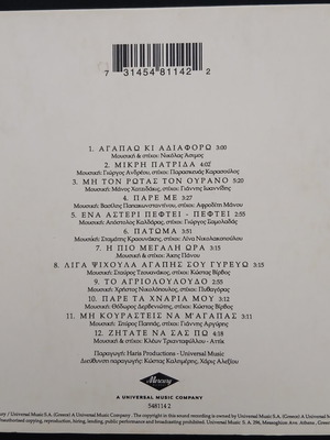 Haris Alexiou Psithyroi CD
