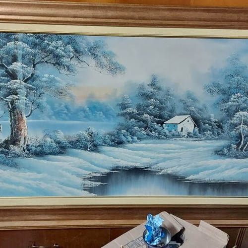 Oil painting canvas like new 1.40x0.80
