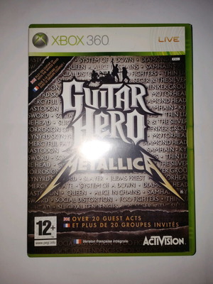 Guitar Hero: Metallica Xbox 360 μεταχειρισμένο χωρίς βιβλιαράκι