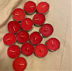 15 κοκκινα αρωματικά ρεσο κερακια
