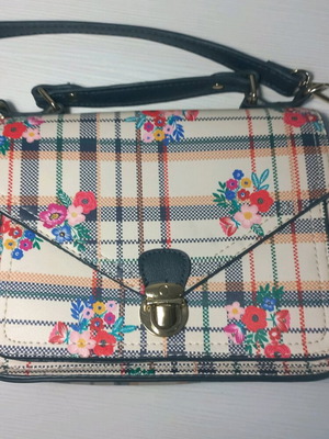 Φλοράλ τσάντα ώμου Accessorize σαν καινούργιο, πολύχρωμη