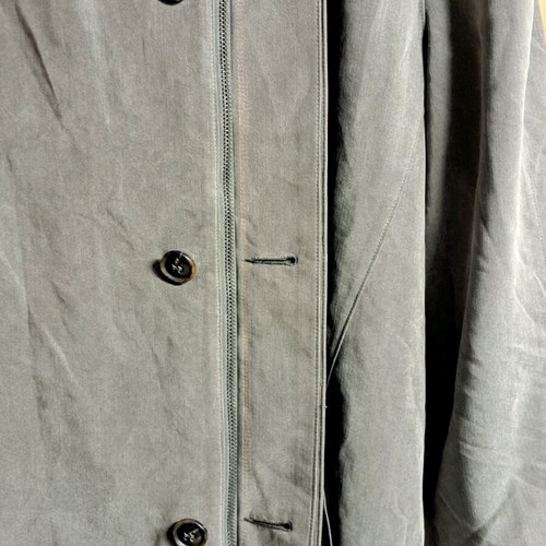 London Fog Trench Coat Gray New M-L