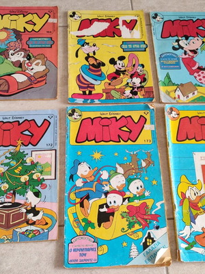 Miky used issues 164, 166, 171, 172, 173, 174, 232, 260, 261
