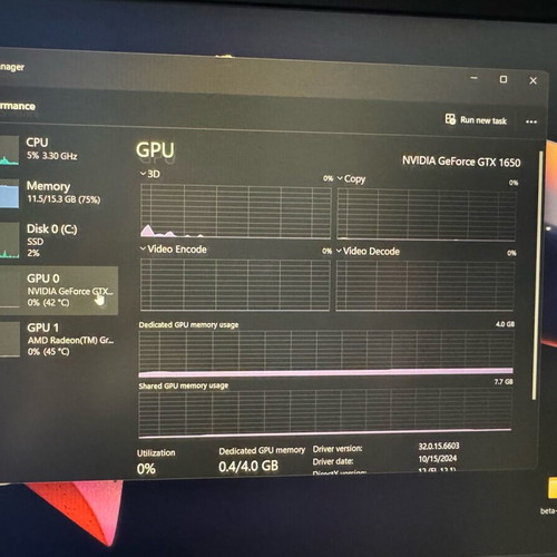 Hp Pavilion 15 gaming laptop used with Ryzen 5 5600H, 16GB RAM, GTX 1650, 512GB SSD