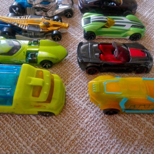 Hot Wheels collection and collectible toy cars used, pack