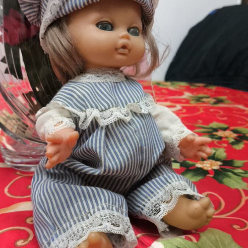 Old children's doll used