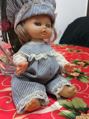 Old children's doll used