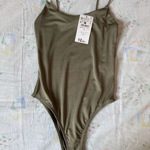 Terranova khaki bodysuit size XS new
