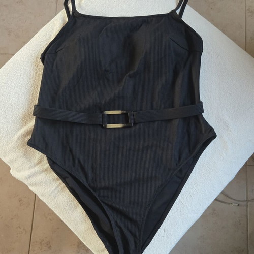 H&M swimsuit size 44 new, black