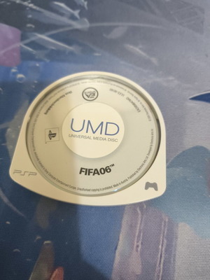 PSP παιχνίδι FIFA 06 μεταχειρισμένο με γρατσουνιές, μόνο δισκάκι