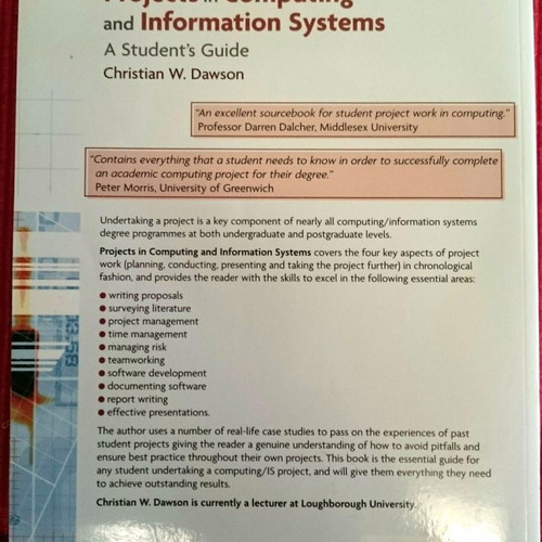 Projects in Computing and Information Systems A Student's Guide book