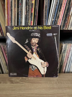 Jimi Hendrix At His Best Volume 1 vinyl used, rock