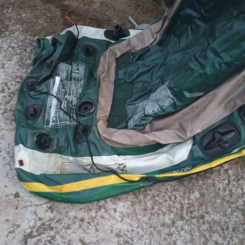 Inflatable boat Intex Seahawk 4 used for 4 people