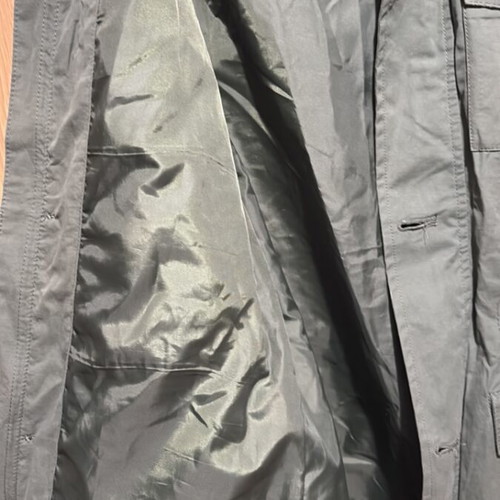 Parka jacket unisex for children aged 8-10, new, olive green