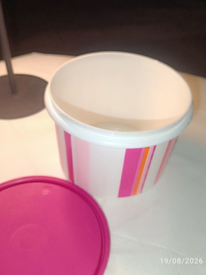 Tupperware Tropical Glamour 1.1L collectible storage container