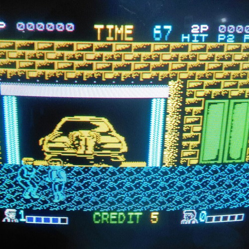 Double Dragon, Fist II & Pool games for ZX Spectrum used