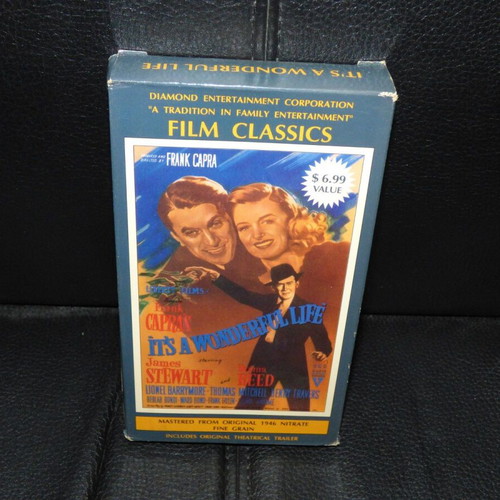 Its A Wonderful Life videocassette used