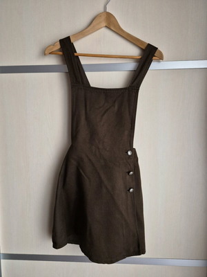 Σαλοπέτα φόρεμα Camaieu μεταχειρισμένο, καφέ, μέγεθος M